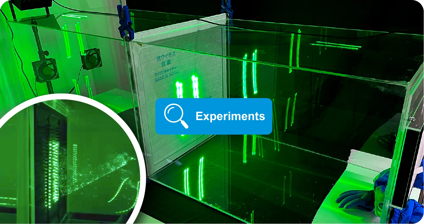 Images of Original products created from the material