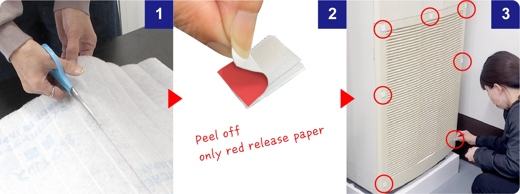 Images of Microcatcher's Installation Method